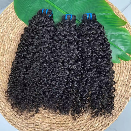 Raw Burmese curly bundle deal