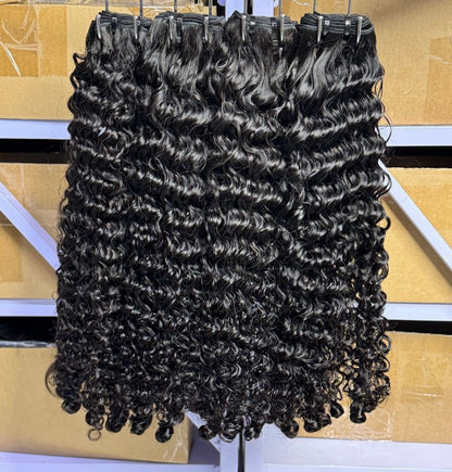 Raw Burmese curly bundle deal